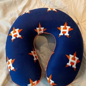 Astros travel neck pillow